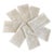 Vintage Damask Cotton Napkins Floral Hemmed Set of 8 For Sale