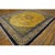 1920s Navy Vase Medallion Antique Chinese Art Deco Peking Wool Rug 9'3" X 11'3" For Sale - Image 9 of 9