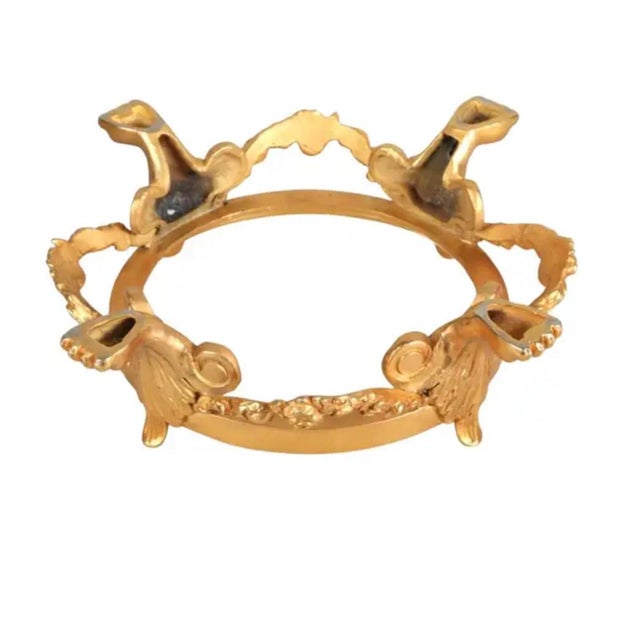 Metal European Porcelain and Gilt Bronze Covered Vessel For Sale - Image 7 of 9