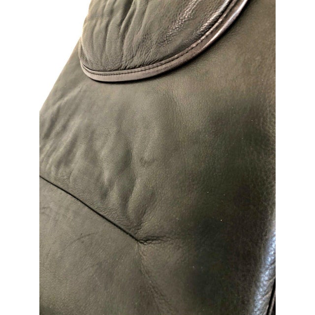 Ingmar Relling Vintage Norwegian Leather Lounge Chair by Ingmar Relling For Sale - Image 4 of 9