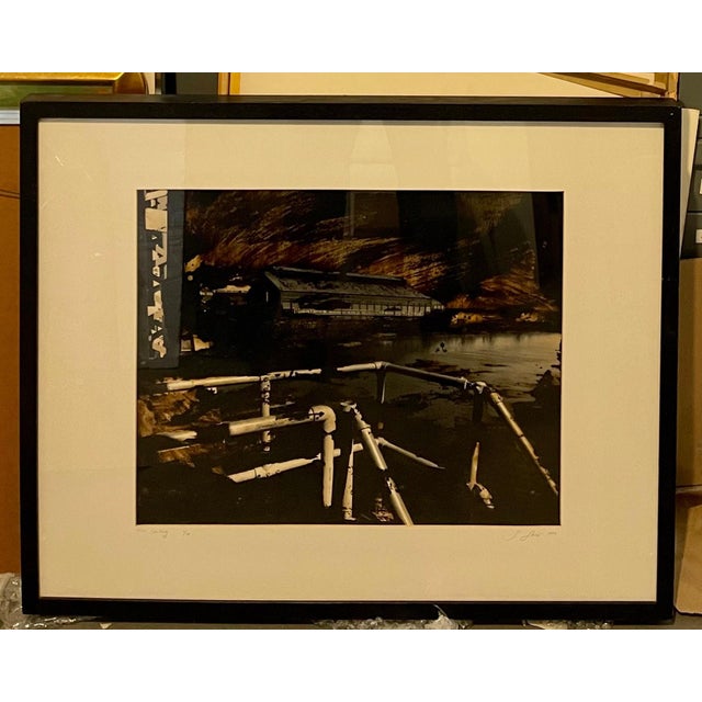 Shuli Sade, Israeli Contemporary Art Photograph, Architecture with Hand Painting Shul Sade, 1995 For Sale - Image 9 of 10