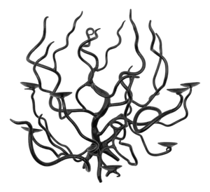 Tree of Life Wall Candleholder in Metal, 1960s