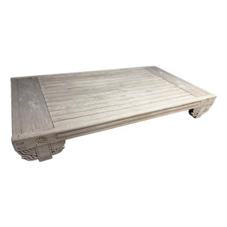 Large Antique Rare Day Bed For Sale
