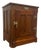 Vintage White Clad American Country Oak Icebox Cabinet Side Table Nightstand For Sale