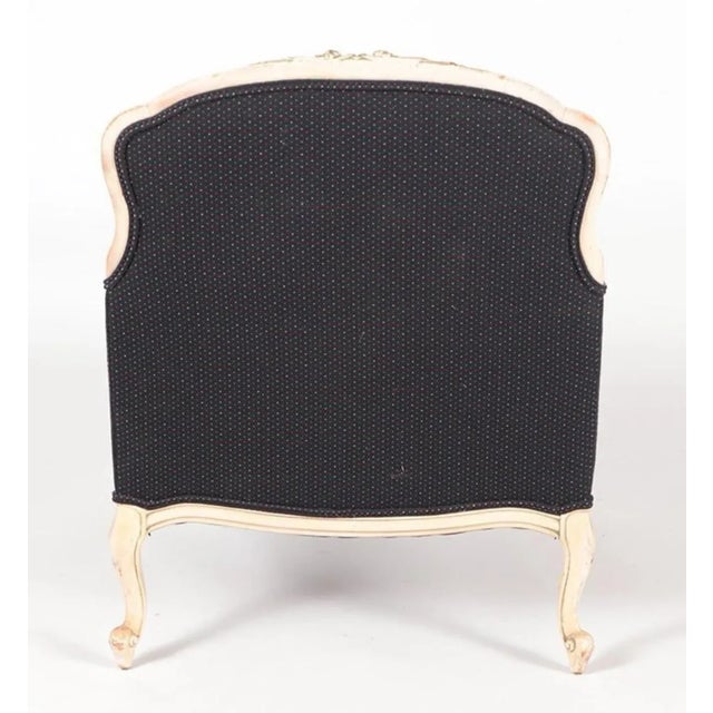 1930s French Bergère Chair European Antique Chair For Sale In Rochester - Image 6 of 6
