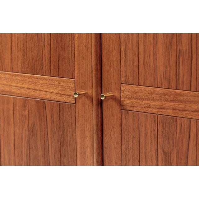 Danish Modern Modular Bookshelf Cabinet System in Teak Wood For Sale - Image 17 of 18