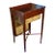 Fine English Inlaid Mahogany Sewing Table and Desk, 1785+ For Sale