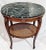 19c French Marble Top Caned Side Table For Sale - Image 4 of 10