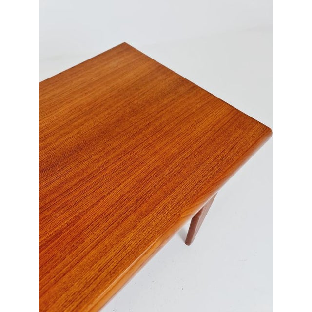 Wood Danish Teak Coffee Table by Johannes Andersen for Trioh, 1960s For Sale - Image 7 of 18