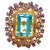 Bochic "Orient" Vintage Tanzanite, Topaz & Diamond Ring Set In 18K & Silver For Sale - Image 15 of 18