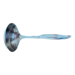 Mid 20th Century Silverplate Sauce Ladle From Wm Rogers For Sale