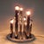 This lamp comes with the 9 original crown-silvered bulbs (incandescent). led crown-silvered bulbs are also available...