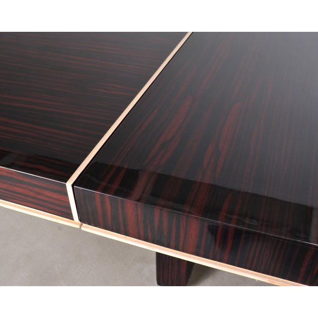 Dakota Jackson Macassar Ebony "Grand" Dining Table 11 Ft. For Sale - Image 10 of 18