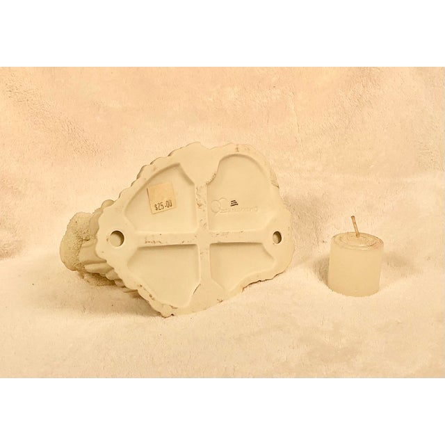 Dept 56 Snowbabies Figurne "Once Upon a Time..." Votive Candle Holder 1996-2000 Original Box & Packing For Sale - Image 12 of 12