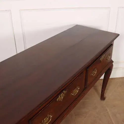 English Oak Dresser Base, 1760s For Sale - Image 11 of 12