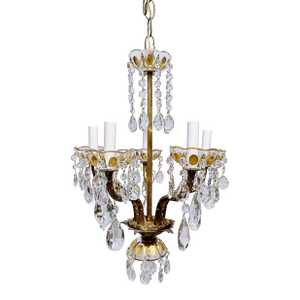 1950's Bohemian Style Chandelier