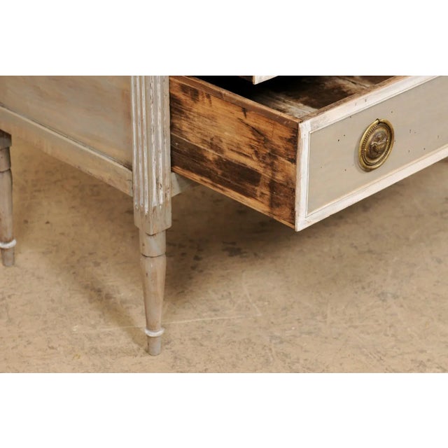 Late 18th Century Painted 2-Drawer Chest, Italy For Sale - Image 10 of 11