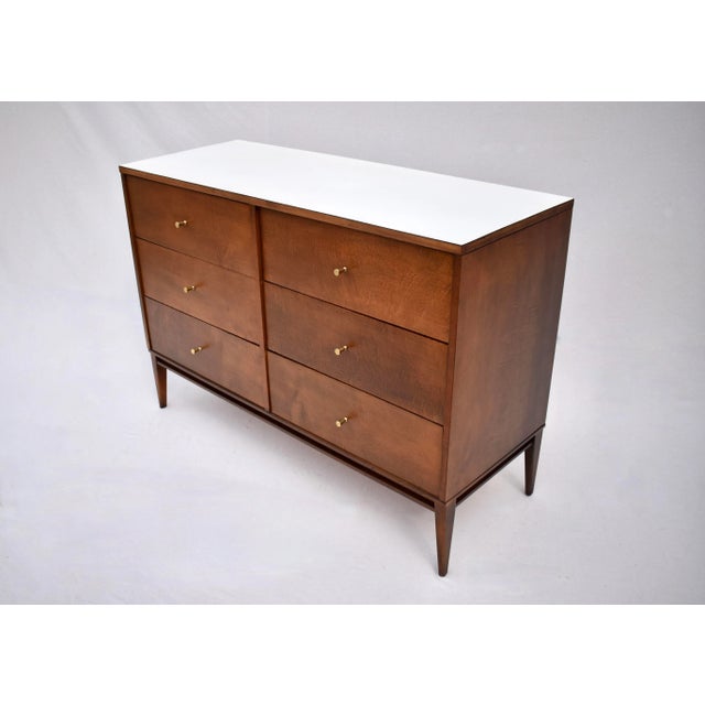 Planner Group Mid-Century Modern Paul McCobb Chest of Drawers, Birch and Laminate For Sale - Image 4 of 12