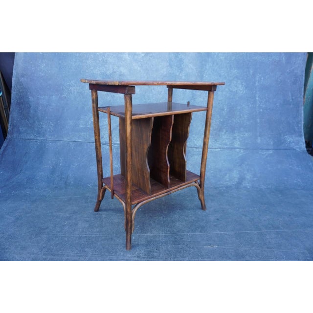 Art Nouveau Art Nouveau Side Table by Gebrüder Thonet c.1910 For Sale - Image 3 of 9