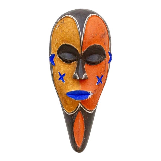 Colorful Mystical Vision African Mask For Sale