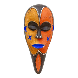 Colorful Mystical Vision African Mask