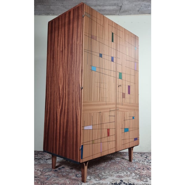 Vintage Wardrobe by Francisek Mezulanik, 1960s For Sale - Image 6 of 13