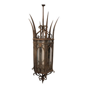 19th Century Italian Antique Gothic Style Lantern