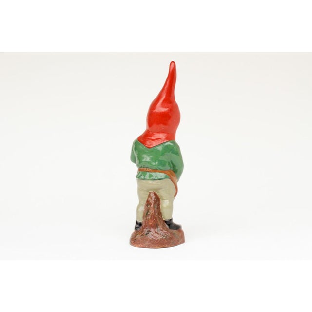 Terracotta Garden Gnome from Griebel, 1950s For Sale - Image 3 of 13