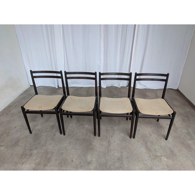 Vintage Dining Chairs in Beech from Stol Kamnik, 1970s, Set of 4 For Sale - Image 18 of 18