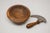 Early 20th Century Early 20th Century Olive Wood Bowl with Herb Cutter For Sale - Image 5 of 7