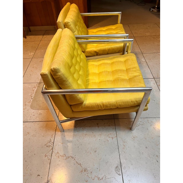 1960s Jon Stuart for Erwin-Lambeth Aluminum Lounge Chairs – Pair For Sale - Image 12 of 12