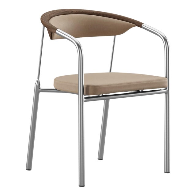 Chairman Chair in Walnut with Upholstery in Lime by Henrik Tengler for One Collection For Sale