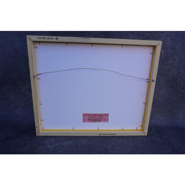 Brown Sam Hyde Harris- California Cabin - Oil on Board C 1930s, Framed For Sale - Image 8 of 9