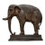 Hard to Find Large Antique American Cast Iron Standing Elephant Doorstop by Bradley & Hubbard - Circa 1920s For Sale
