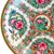 Vintage Hand-Painted Rose Canton Brass Encased Bowl For Sale - Image 4 of 7