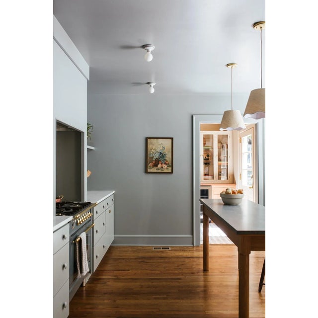 This semi-flush ceiling light is scrumptiously simple— Great addition to kitchens, living rooms, & bedrooms for a ‘trim &...