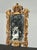 Baroque Large 58" Tall Antique French Louis Baroque Giltwood Scrolled Wall Mantle Mirror For Sale - Image 3 of 8