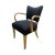 The Root Beer chair Attributed to Brueton has a maple hardwood frame with double doweled and glued joinery. The legs are...