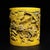 Plastic Vintage Chinese Faux Ivory "Bo Le Appraises a Horse" Carved Brush Pot - 1750g For Sale - Image 7 of 10