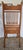 Farmhouse Antique Oak Slat-Back Chair With Cane Seat, Late 19th Century For Sale - Image 3 of 4