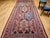 Antique Caucasian Kazak Kilim, Handwoven Wool, Geometric Design, Terracotta & Turquoise, 6' x 11' For Sale - Image 14 of 18