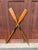 Wood Vintage Two-Piece Wooden Canoe Oars – Pair of Antique Sectional Boat Paddles – Rustic Lake House & Coastal Wall Decor For Sale - Image 7 of 17