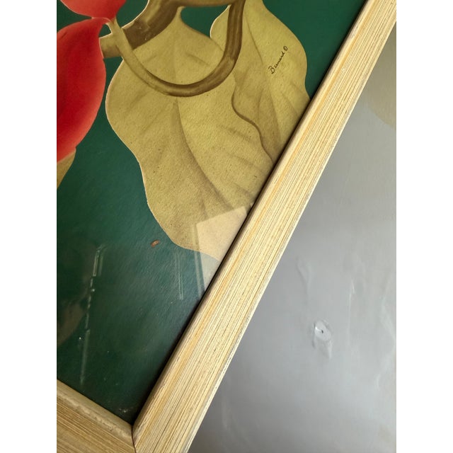 1940s Framed Magnolia Screengraph Prints - A Pair For Sale - Image 12 of 12