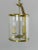 Gold Vintage French Twin Light Hall Lantern, 1930s For Sale - Image 8 of 9