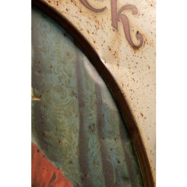 Early 20th Century Beverwyck King Gambrinus Self-Framed Sign For Sale In Chicago - Image 6 of 6