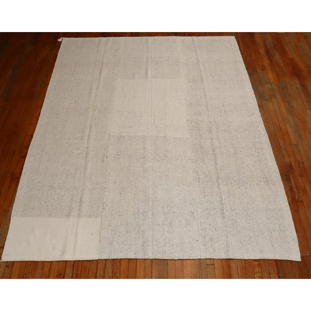 Compartmental Vintage Turkish Kilim - 7'8" x 10'8" For Sale - Image 4 of 10