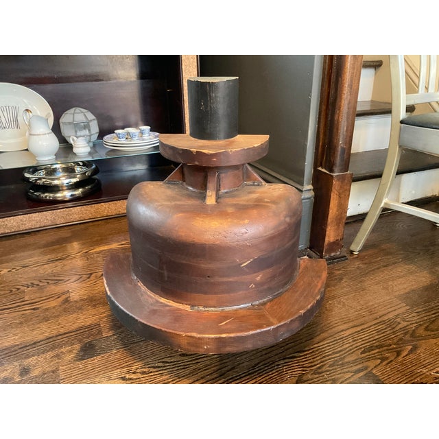 Antique Wood Industrial Mold For Sale In Raleigh - Image 6 of 12