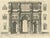 Brown Bernard de Montfaucon, Arch of Constantine in Full Elevation with Six Small Arches, 1722, Engraving For Sale - Image 8 of 8