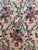 Wool pile very fine Persian Floral design rug hand woven in Pakistan by a master weaver-