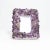 Modern Frame Medium Vertical Amethyst For Sale - Image 3 of 8
